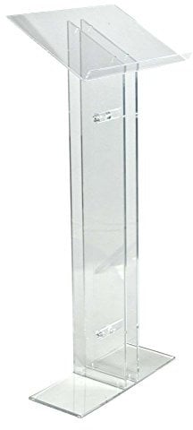 PLEXIROM Acryl klar Rednerpult Podium Schreibtisch