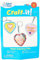 Baker Ross Lot 6 de Porte-clés Cœur à personnaliser - Idéal comme cadeaux de Fête des mères, Fête des pères, St Valentin, Blanc
