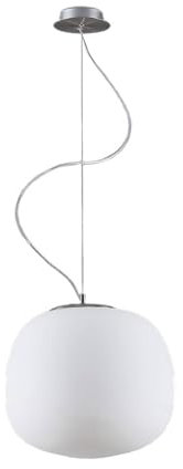 Lindby Esstisch Pendelleuchte Ø 38 cm, Hängeleuchte Esszimmer Hängelampe Wohnzimmer Glas Metall 1x E27 ohne Leuchtmittel Esszimmerlampe Küchenlampe