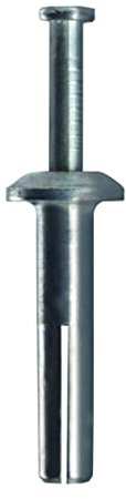 12 Qty 1/4 x 2-1/2 Zinc Plated Hammer Drive Nail in Anchors (BCP1011)