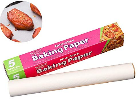 Non Stick Cake Pan Parchment Paper,Baking Paper,Safe Paper Roll Greaseproof Paper Sheets Cooking Mats, Baking Tray Liner Cookie Sheet Liner for Baking,Cookies,Pizzas,Kitchen Buffet Cup Cake(30CMX20M)