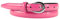 Mix Your Beauty MYB Cintura Donna in vernice - Vera Pelle Made In Italy - 20 mm - diversi colori e taglie disponibili (95-110 cm, Fucsia)