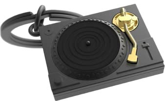 Porte-clés Tourne Disque Platine Vinyle
