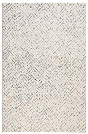 Esprit Home, In & Outdoor Kurzflor Teppich - Läufer für Terrasse, Balkon, Küche, Wohnzimmer, Amber (133 x 200 cm, beige blau)