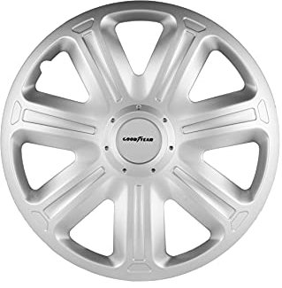 Goodyear Set di 4 Coprimozzi, Argento, Taglia 15