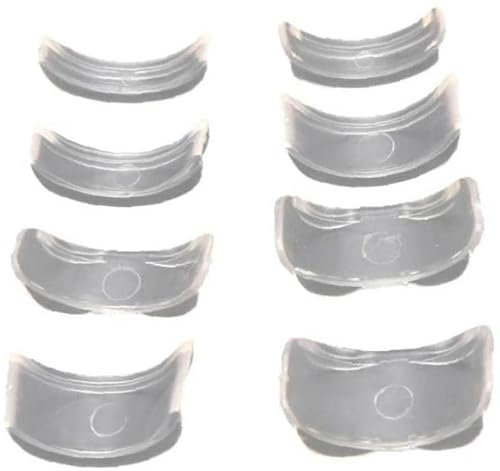 Ajusteur de Taille de Bague 8 pièces Ajusteur de Taille de Bague Invisible pour Anneaux lâches Ajusteur de Taille de Bague adapté à Tous Les Anneaux réducteur de Garde d'anneau