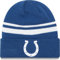 New Era Unisex-Erwachsene NFL Offizielle Sport Knit Classic Striped Knit Beanie Kaltes Wetter Mütze, Indianapolis Colts, Einheitsgr��e