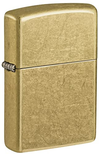 Zippo Original Feuerzeug Benzin (Street Brass 60006629), 48267