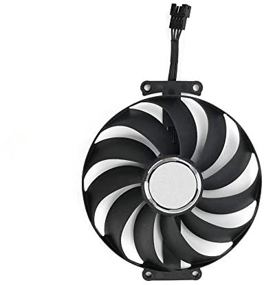 RAKSTORE CF1010U12S Grafikkarten Lüfter Kompatibel mit ASUS ROG Strix RTX 3060 Ti 3070 3070 Ti 3080 3080 Ti 3090 RX 6800 6700 XT Leiser Kühler Lüfter Ersatzlüfter (A)