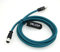 ZBLZGP Ethernet-Kabel in Industriequalität, M12, 8-polige Buchse, X-Code, RJ45, Cat 6A, 10 Gbit/s, Hochgeschwindigkeit, 2 m, für automatisierte Produktionslinie