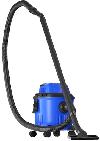 BRIEFNESS Aspirateur eau et poussière 800 W 15 l 17 Kps Fonction 3 en 1 pour maison, atelier, garage, tapis, tissus d'ameublement, nettoyant