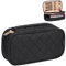 Twofold Makeup Bag, Small Travel Makeup Bag, Protable Makeup Organiser, 2 Layers Make Up Bags for Women, Wash Bag for Hoilday Essentials