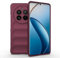 ESTH® Funda Silicona Líquida para Realme 12 Pro/Realme 12 Pro Plus con Protección Antigérmenes, Carcasa Antichoque de Grado Militar con Revestimiento de Microfibra Suave, Morado Oscuro