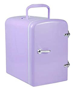 GaRcan Réfrigérateurs compacts, Mini-réfrigérateur 4L, Refroidisseur et réchauffeur, réfrigérateur Personnel Portable, réfrigérateur électronique pour Aliments et cosmétiques, pour Le bur