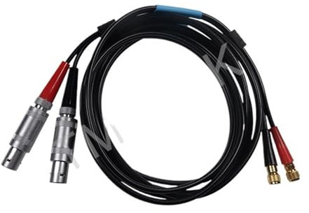 UT-Kabel for Fehlerdetektoren, kompatibel mit Industrie-Koaxialkabel vom Typ Lemo 1 bis Subvis Dual RG174