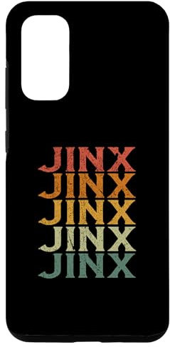 Hülle für Galaxy S20 Retro Individueller Vorname Name Jinx