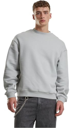 Urban Classics Light Terry Crew lightasphalt, 5XL