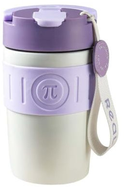 Vllcsla Gourde Isotherme 400 ml avec Couvercle en Paille, Bouteille d’eau en Acier Inoxydable Bouteille Isotherme avec Grand Bec Verseur pour école et Travail