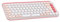 Logitech POP ICON KEYS Wireless Bluetooth Keyboard, Comfortable Typing, Programmable Keys, Easy-Switch Between up to 3 Devices, for Laptop, Tablet, PC, QWERTY UK English Layout – Rose
