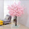LULUMAIC Weinender Kirschbaum, künstlicher Kirschbaum, Blumenbaum, gefälschte Kirschblüten, gefälschte Pflanze, Kirschblütenbaum, japanischer Kirschblütenbaum, künstlicher Baum für den Innenbereich, 1