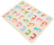 DRESSOOS 1 Satz Arabisches Rätsel Puzzle-Spielzeug Mit Arabischem Alphabet Rätsel des Arabischen Alphabets Alphabet-Diagramm Für Kleinkinder Lernspielzeug Für Kleinkinder -rätsel Holz
