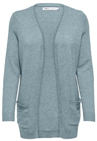 ONLY Damen Onllesly L/S Open Cardigan KNT Noos Strickjacke 15174274 ,Arona ,XL