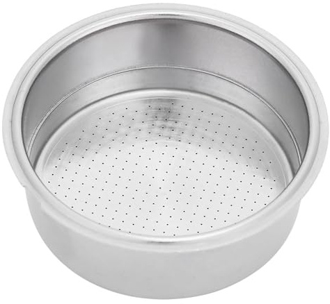 51mm Filtro de Café de Acero Inoxidable, Filtros para Café Espresso a Presión Filtrado de Café Reutilizable para La Mayoría cafeteras (Altura: Aprox.24mm/0.94in)