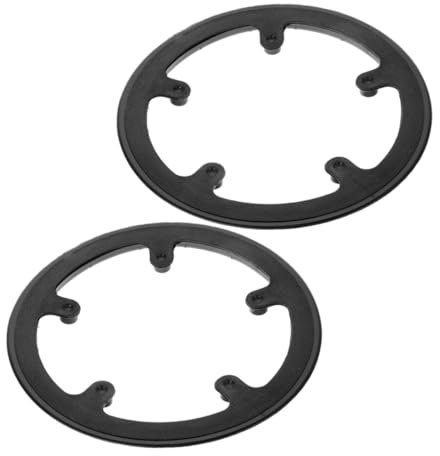 LIOOBO 2 Piezas De Cinta De Rodadura De Bicicleta Cubre La Protección Universal para El Plato para Las Bicicletas De Montaña Protector para El Plato para El Accesorio De Ciclismo