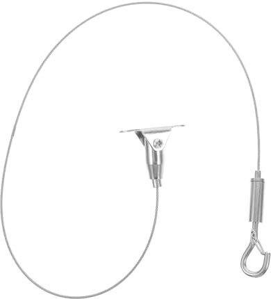 iplusmile Lampen Und Beleuchtung Drahtseil Aufhänger Drahtbügel Hochleistungs-spiegelaufhänger Draht Zum Aufhängen Von Lichtern Seil Lampendraht Außenseil Hangeseil Silber Edelstahl 304