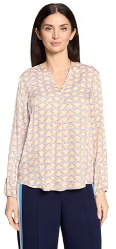 Cartoon Damen Casual-Bluse mit Muster