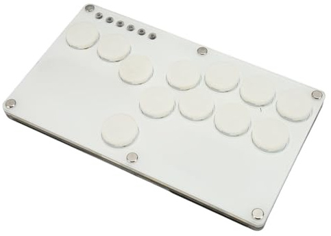 Bewinner GP2040-CE Fighting Stick Controller für PC, Steam Deck | Mechanische Hot-Swap-Schalter | Extrem Niedrige Latenz von 1 Ms | SOCD-Reiniger | -Box