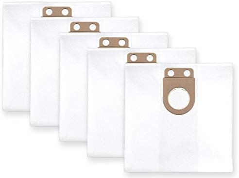profilters 5x Sacs tissus compatible avec aspirateur Bosch GAS 25,Eibenstock DSS1225, DSS25, Mafell S25, Metabo ASR (SHR) 2025, ASR 25 L, Starmix IS ARD-1225; FBV 25-35