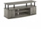 Furinno JAYA Large Entertainment Center, TV Stand, TV Unit Hold up to 55 Inch TV, French Oak/Black, 119.9 (W) x 49.8 (H) x 40.1 (D) cm