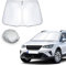 CDEFG Compatible con Seat Arona 2017-2024 2025 Parasol Coche Delantero Parabrisas Protector Plegable con Gran Pantalla Anti UV Rayos Mejor Fresco-Parasol Arona FR Accesorios