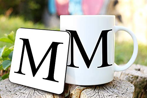 Alphabet Letter Mug Cup Initial A Coffee/Tea Gift Endless Prints LTD (M)