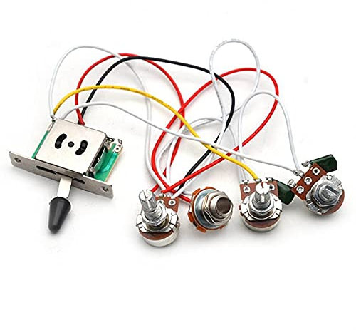 Double Coil Pickups Electric Guitar Cable Assembly Single And Dual Tone Five-speed Converter For Stratocaster Pickups