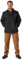 Dickies Giacca Con Cappuccio In Cotone D'anatra Rivestita In Pile, Vestibilità Comoda, Giacca Uomo, Nero, M