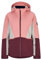 Ziener Damen TAIMI Ski-Jacke/Winter-Jacke | warm, atmungsaktiv, wasserdicht, pink vanilla stru, 38