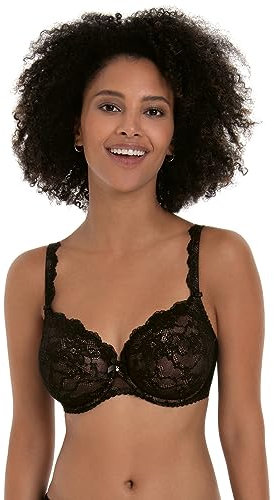 Rosa Faia by Anita Bobette Reggiseno a coppa piena con ferretto (5289), nero, 3 C (Taglia Produttore: 34C)