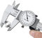 iFutniew 0-150Mm Jauge MéTrique Outil de Mesure Cadran Vernier Pied à Coulisse Antichoc Vernier Pied à Coulisse 0.02Mm (TGBK150-0-150MM)