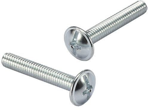 AMLOOPH M4 Door Knobs Cabinet Handles Screws, 12 Pack Kitchen Cabinet Door Handle Screws 35mm, M4 Bolts for Wardrobe Drawer Cupboard Handles, 35mm Fasteners for Cabinet & Cupboard Knobs