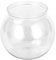 Pnuokn Plastics Round Aquarium Unbreakable Crystal-Clear Fish Bowls For Small Fish 4 Sizes Vases For Candy Ornament Holder Plastics Bowls Bowls Plastics Clear Round Fish Bowl