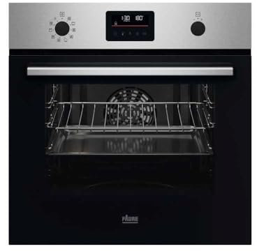 Four multifonction encastrable - Pyrolyse - FAURE - FOPWC6X2 - Inox - Porte froide
