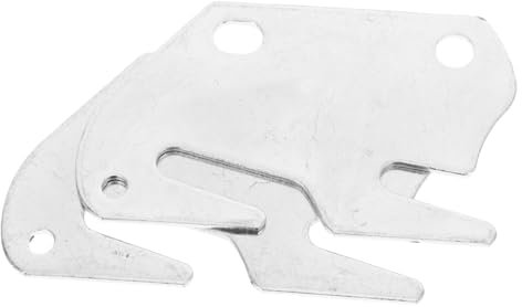 ULDIGI 2stücke Bettgitterhalterung Mit Holz Bettgitterhaken Und Bettgitterplatte Für Bettrahmenhalterungen Robust Und Rostgeschützt Installieren