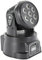MINRS 7X10W Moving Head LED Mini Party Licht Bühnenlicht dmx512 RGBW Lichteffekte 5 Steuerungsmodus Disco Licht mit Fernbedienung Strobe Beleuchtung Effekt für Disco, Bar, Club, Hochzeit