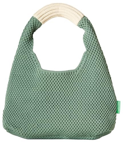 United Colors of Benetton Damen Borsa 6vqfdy07v Tasche, grün