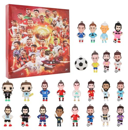Bluecoolly Adventskalender 2024 Kinder Jungen Mädchen mit 24 Stich Spielzeug Figuren,Adventskalender für AB 3 Jahre Jungen Mädchen Weihnachtskalender