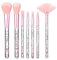7 Piece Crystal Glitter Brush Set, Brush Set, Makeup Fan Flawless Powder Brush, Beauty Cosmetics Foundation Brush, Eyeshadow Brush, Concealer Brush, Highlighter Brush
