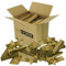 Well Home - Set de 24 Cajas de Leña 360Kg (24 x 15Kg) de Madera de Haya seca para Chimeneas y Barbacoas / Palos de 30-50cm de longitud