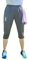 Rink® Ladies Sports Bowls 3/4 Trousers (UK, Alpha, S, Regular, Regular, Grey)